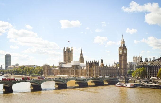Westminster Palace and the UK Parliament in London